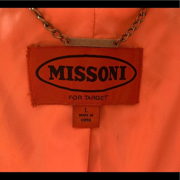 MISSONI FOR TARGET Trench coat Jacket *NWT* - Picture 4 of 9